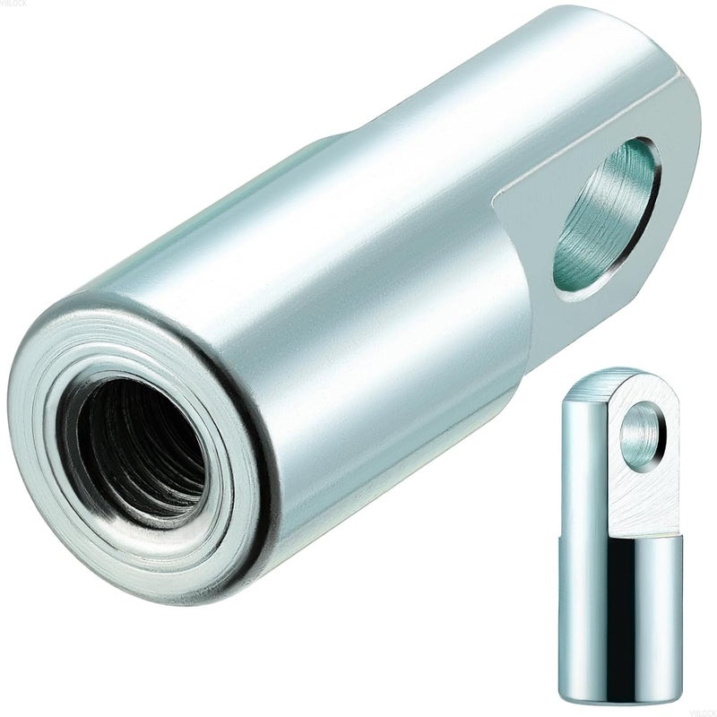 VIILOCK 2pcs Air Cylinder Rod Clevis End, M8x1.25 Female Thread I Type Connector Air Cylinder Accessories I-20 - Image 1